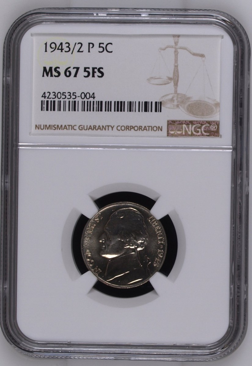 1943/2 P 5C MS | Coin Explorer | NGC