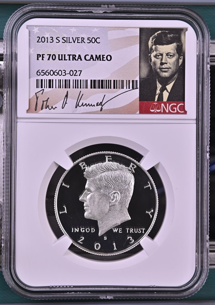 2013 S SILVER 50C PF | Coin Explorer | NGC