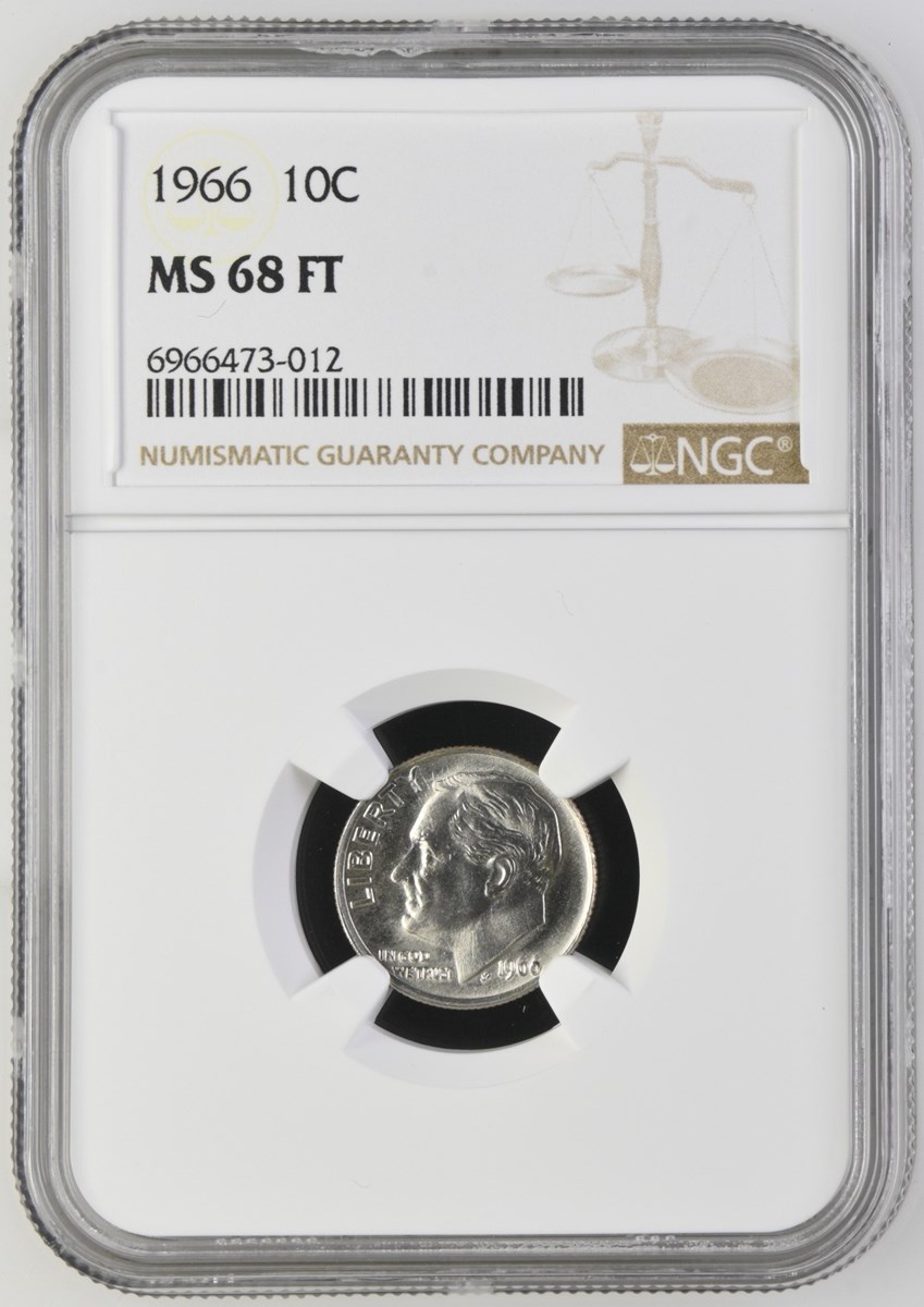 1966 10C MS | Coin Explorer | NGC