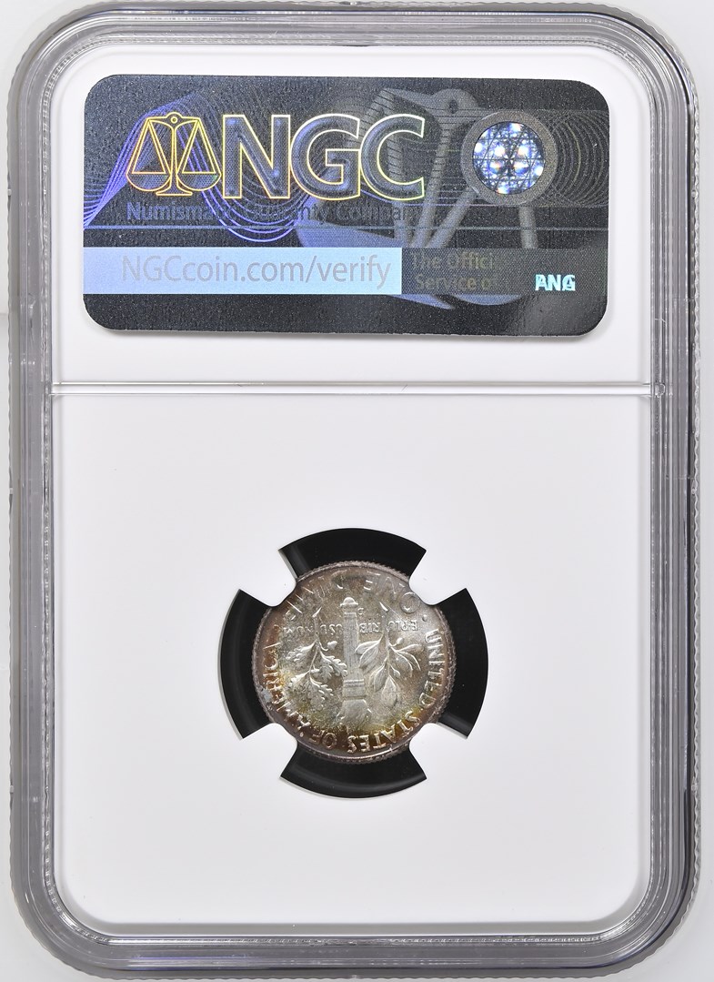 1964 D 10C MS | Coin Explorer | NGC