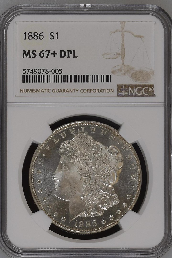 1886 $1 MS | Coin Explorer | NGC