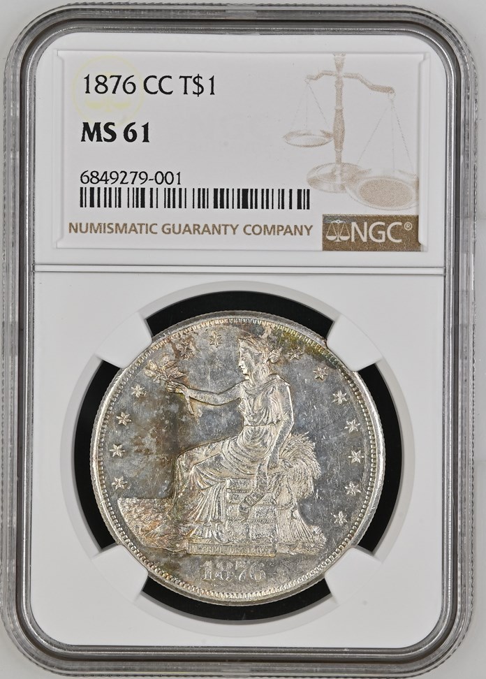1876 CC T$1 MS | Coin Explorer | NGC