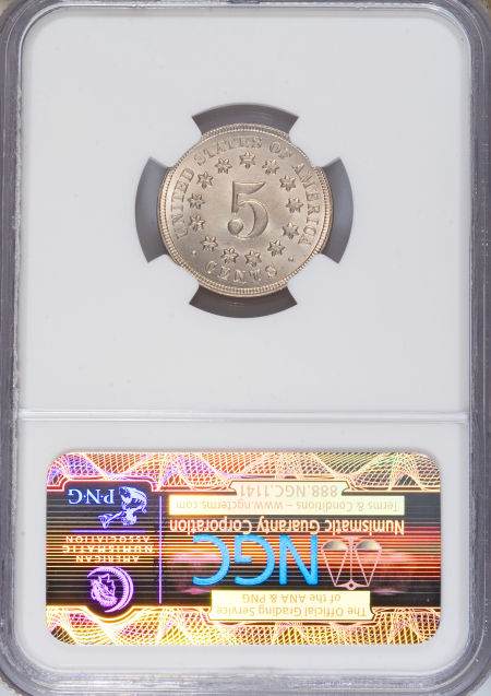 1868 5C MS | Coin Explorer | NGC