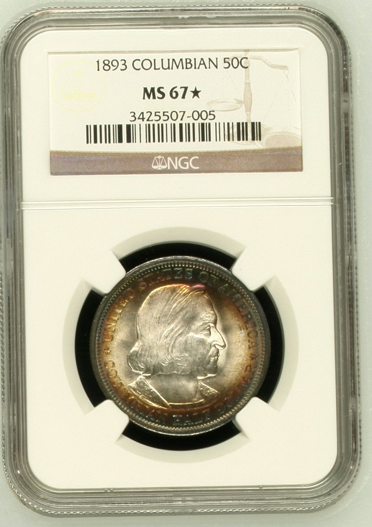 1893 COLUMBIAN 50C MS | Coin Explorer | NGC