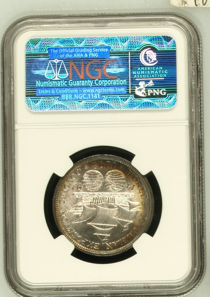 1893 COLUMBIAN 50C MS | Coin Explorer | NGC