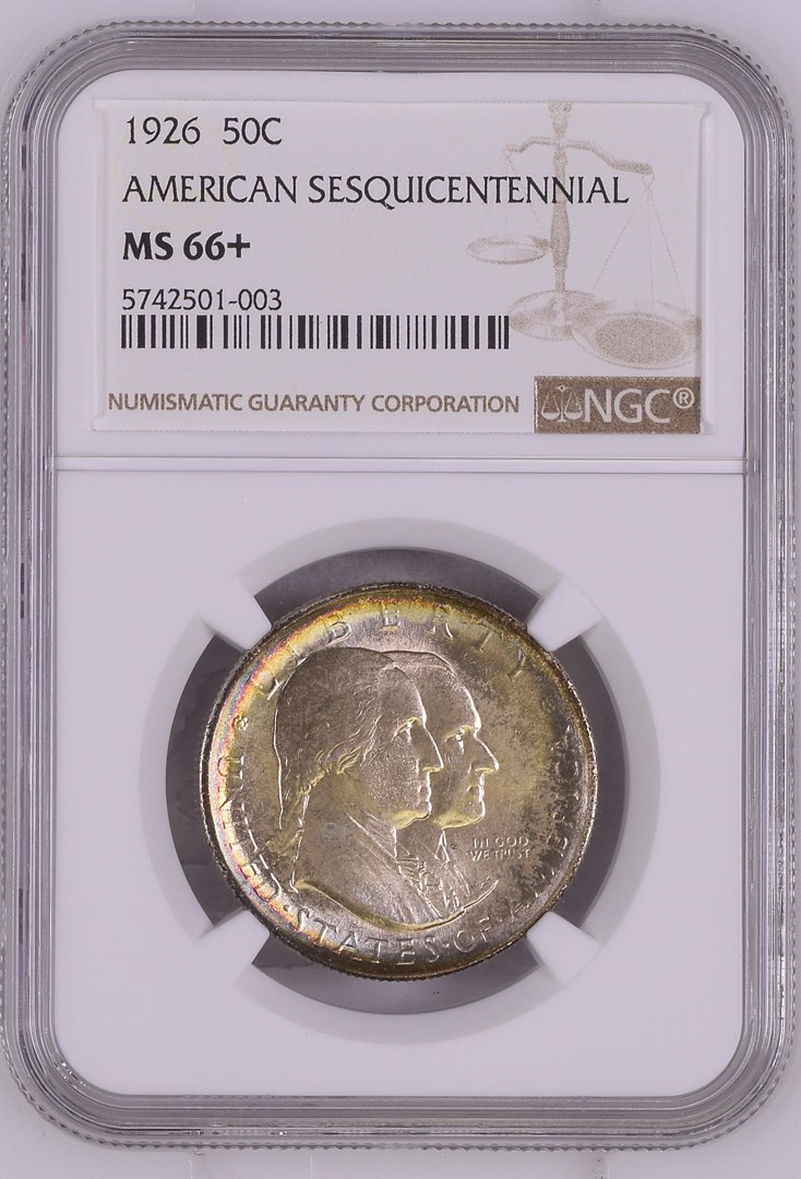 1926 AMERICAN SESQUICENTENNIAL 50C MS | Coin Explorer | NGC