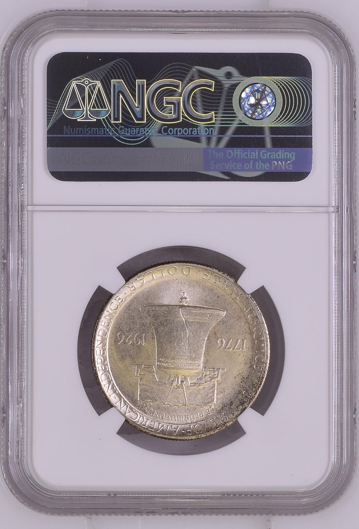 1926 AMERICAN SESQUICENTENNIAL 50C MS | Coin Explorer | NGC