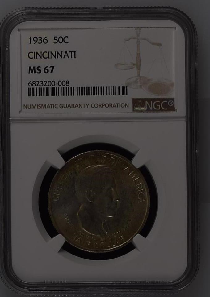 1936 CINCINNATI 50C MS | Coin Explorer | NGC