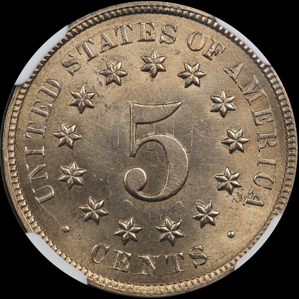 1869 5C MS | Coin Explorer | NGC