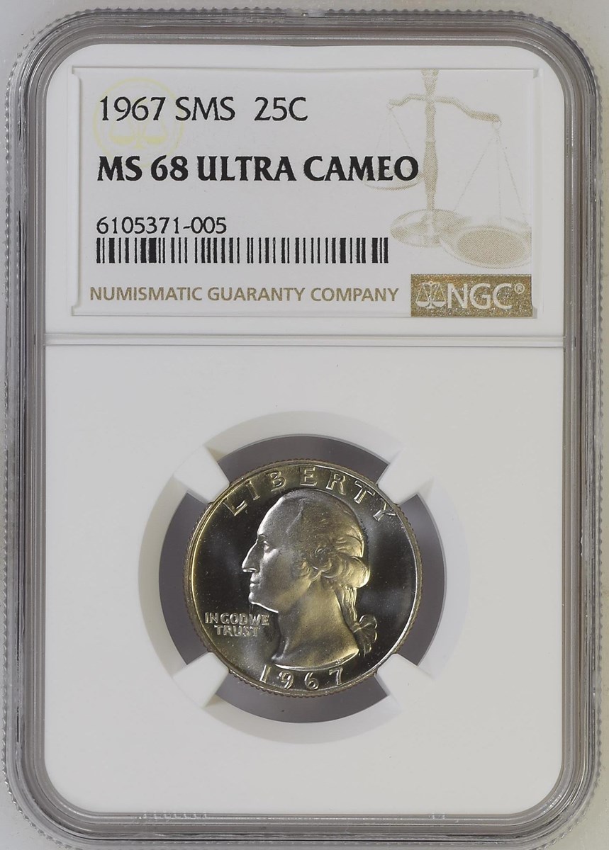 1967 SMS 25C MS | Coin Explorer | NGC
