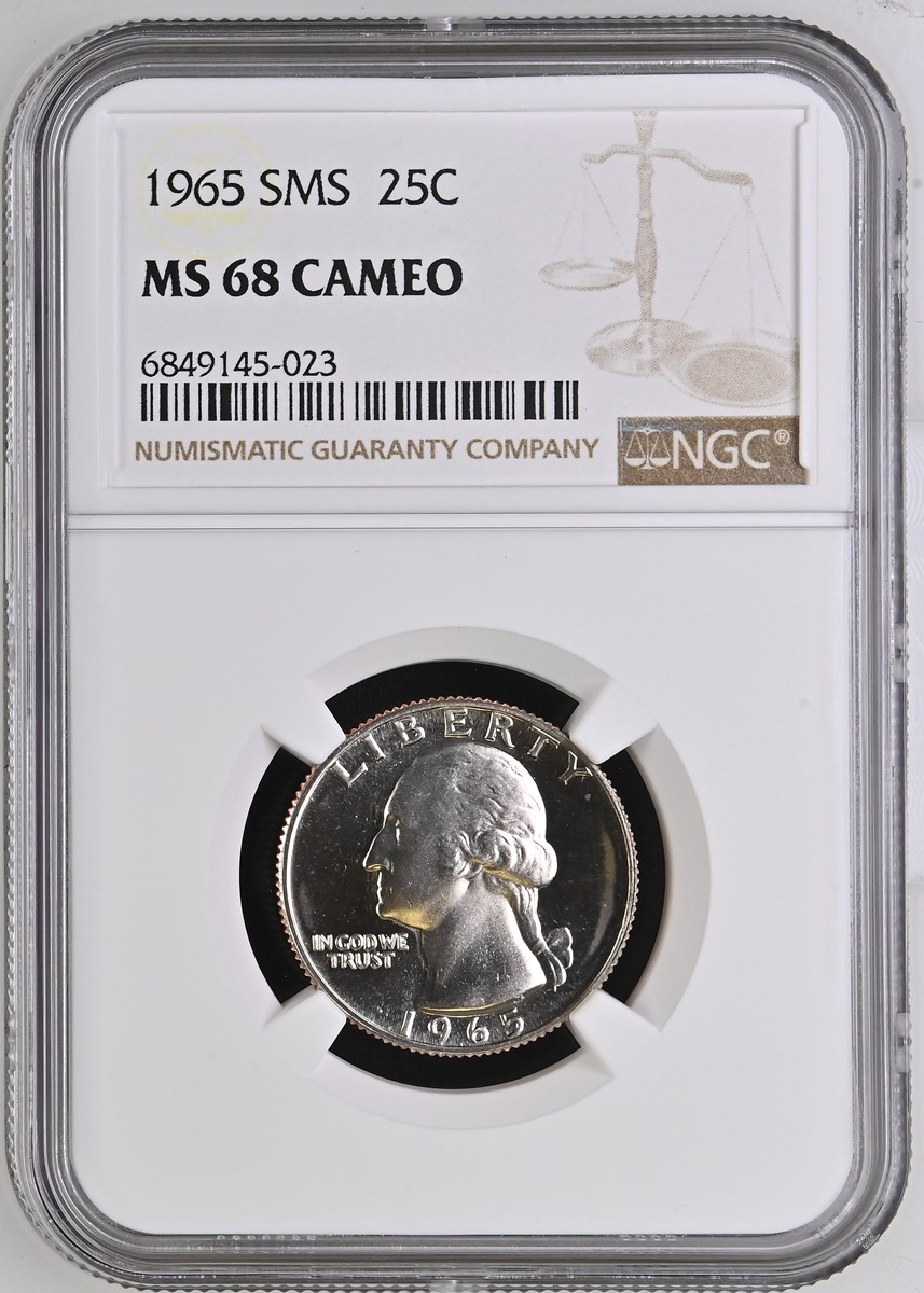 1965 SMS 25C MS | Coin Explorer | NGC