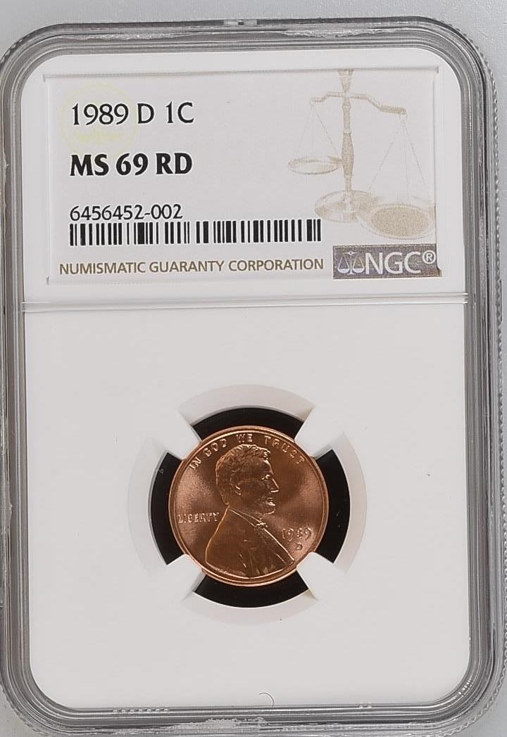 1989 D 1C MS | Coin Explorer | NGC