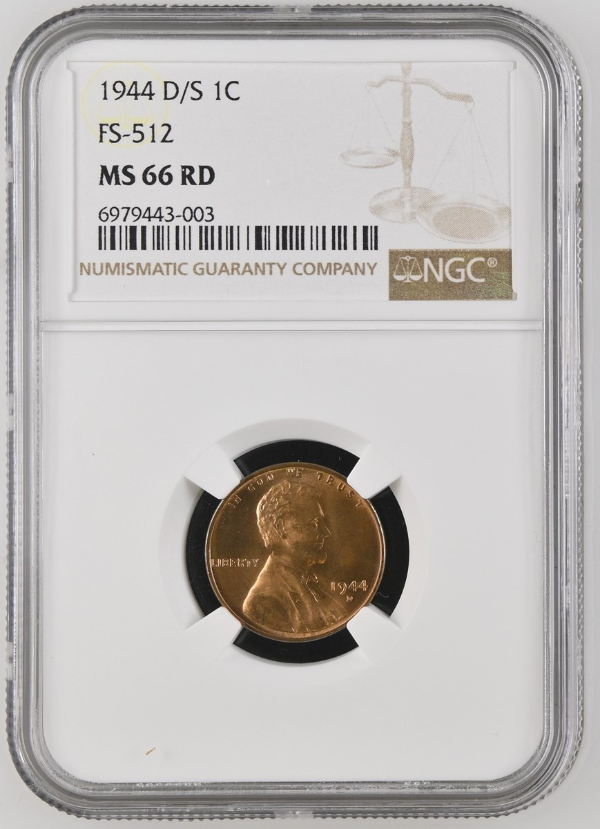 1944 D/S 1C MS | Coin Explorer | NGC