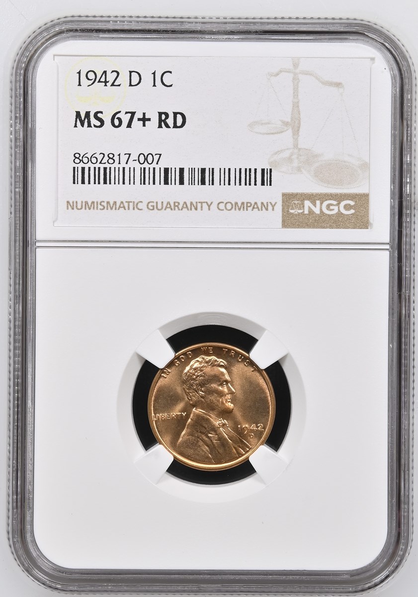 1942 D 1C MS | Coin Explorer | NGC
