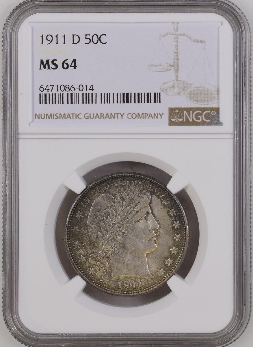 1911 D 50C MS | Coin Explorer | NGC