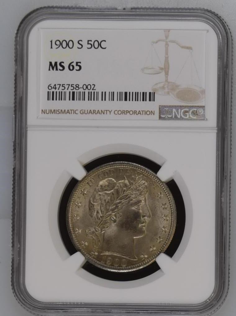 1900 S 50C MS | Coin Explorer | NGC