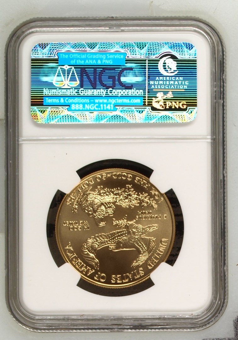 2006 W EAGLE 20TH ANNIVERSARY SET G$50 MS | Coin Explorer | NGC