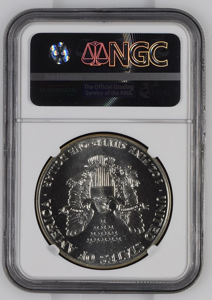 1986 EAGLE S$1 MS | Coin Explorer | NGC