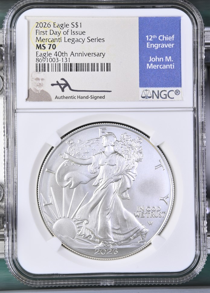 2026 Eagle S$1 MS | Coin Explorer | NGC