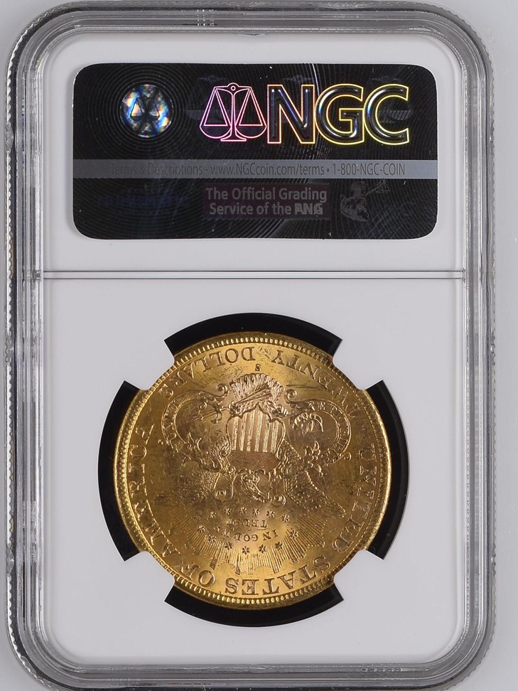 1897 S $20 MS | Coin Explorer | NGC