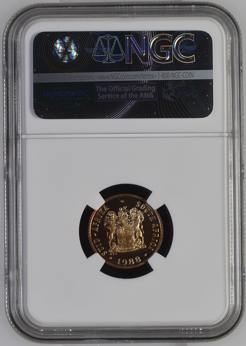 1 CENT PF Set Coin Details - SOUTH AFRICA - Rands and Cents