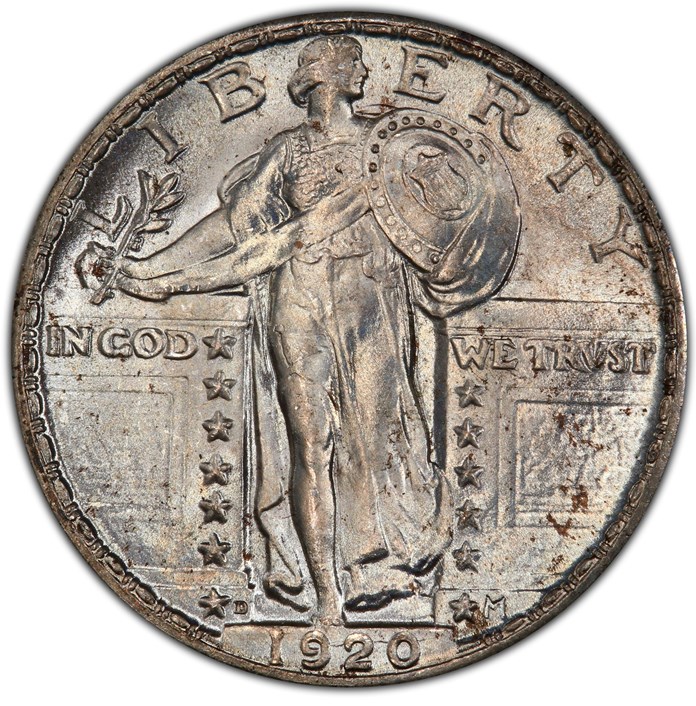 1920 D 25C MS | Coin Explorer | NGC