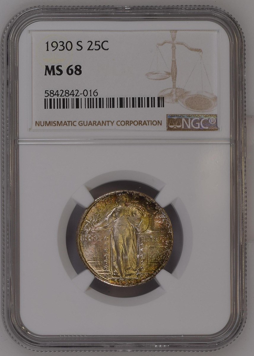 1930 S 25C MS | Coin Explorer | NGC