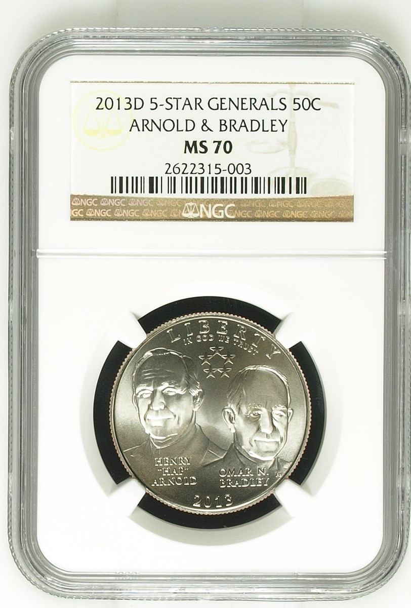 2013 D 5-STAR GENERALS 50C MS | Coin Explorer | NGC