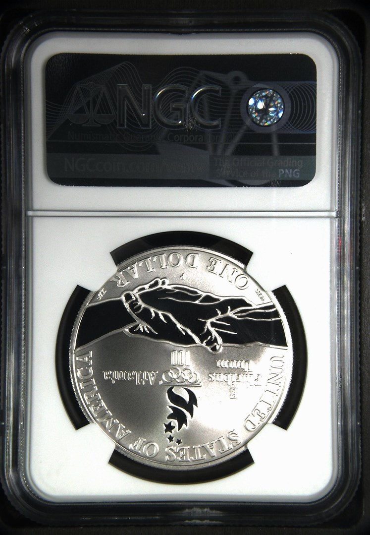 1995 P OLYMPICS - CYCLING S$1 PF | Coin Explorer | NGC