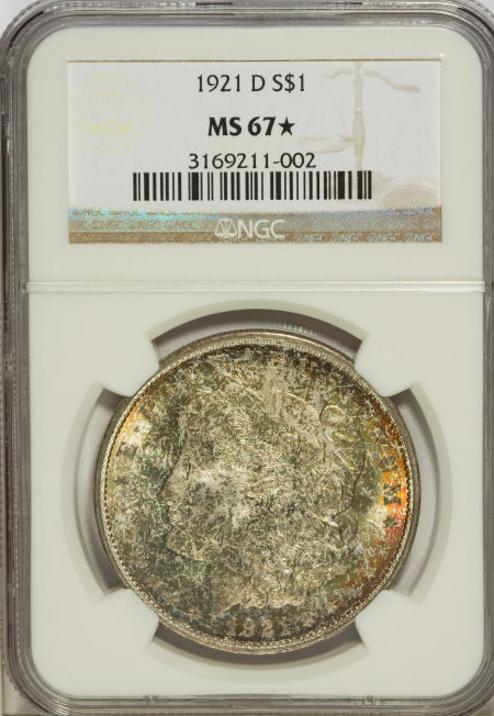 1921 D $1 MS | Coin Explorer | NGC