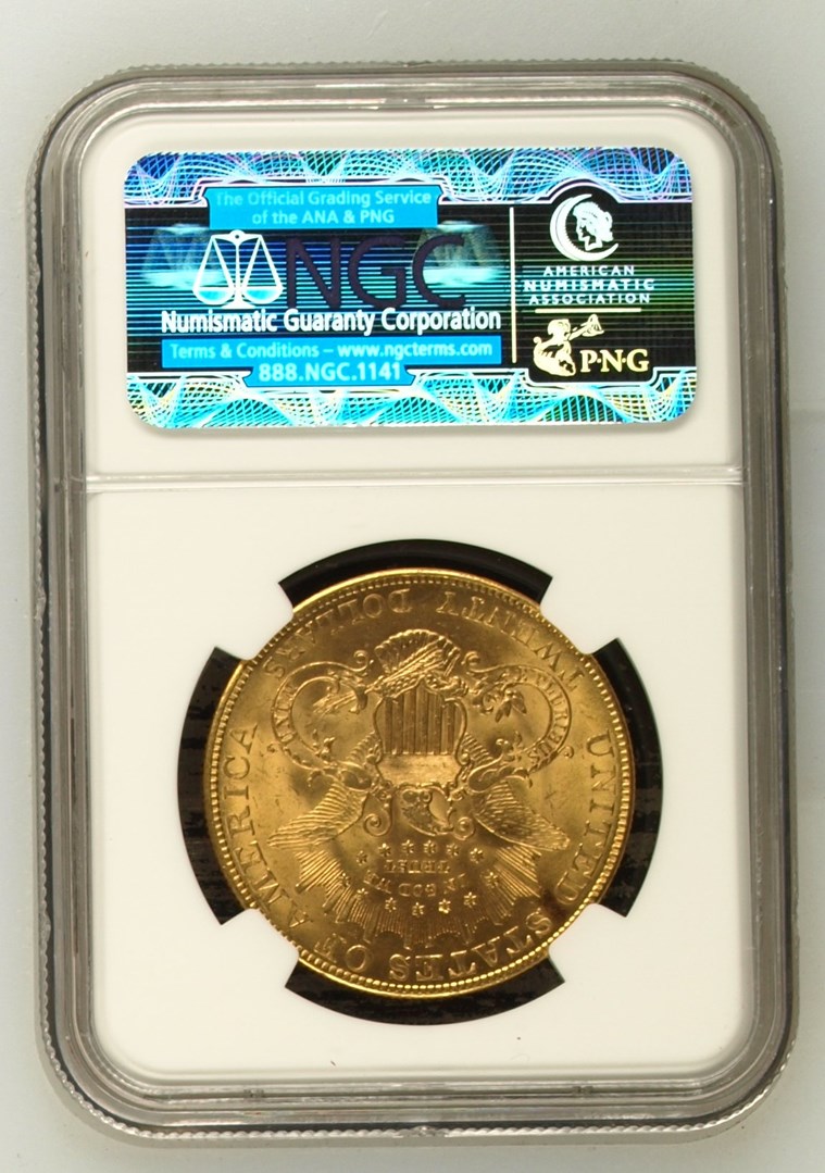 1906 $20 MS | Coin Explorer | NGC