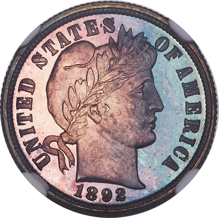 1892 10C PF | Coin Explorer | NGC