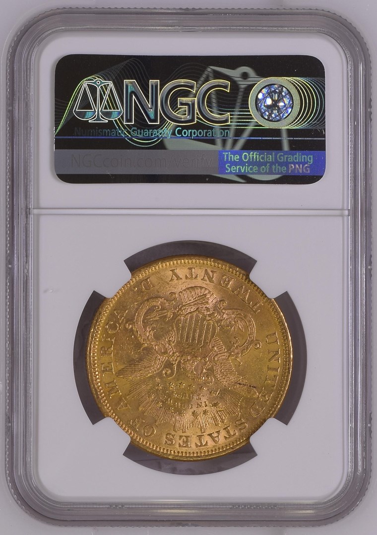 1873 CLOSED 3 $20 MS | Coin Explorer | NGC
