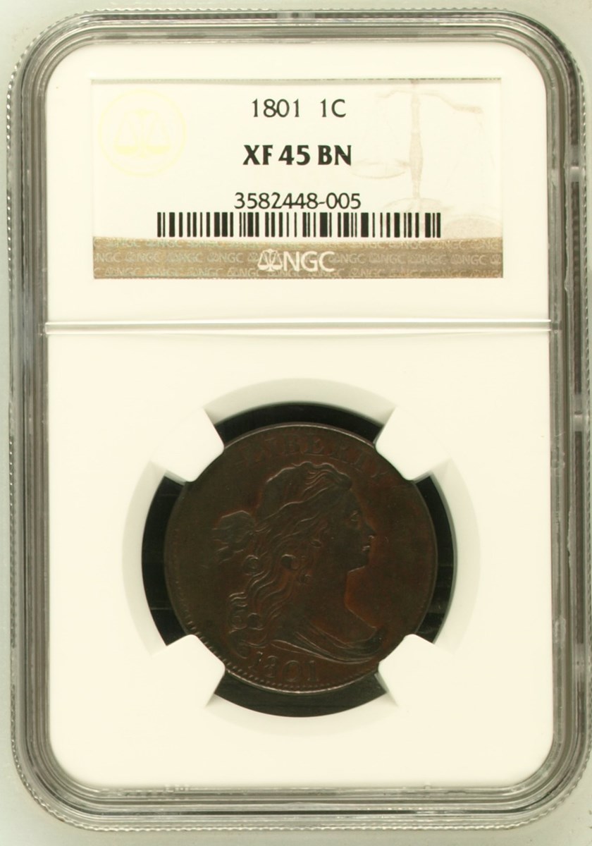 1801 1C MS | Coin Explorer | NGC