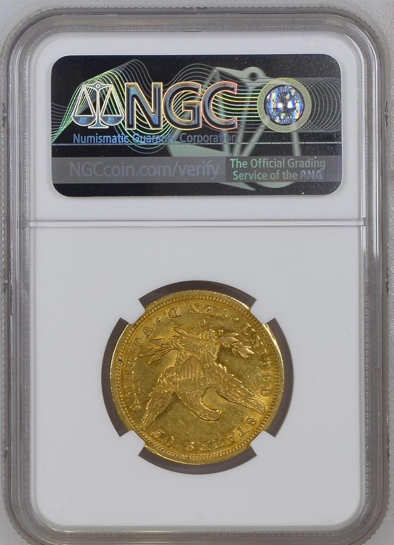 1854 O LARGE DATE $10 MS | Coin Explorer | NGC