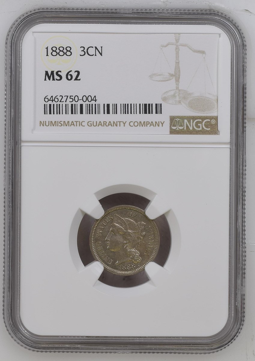 コレクション MILK NGC PCGS 1888 3CN MS | Coin Explorer | NGC