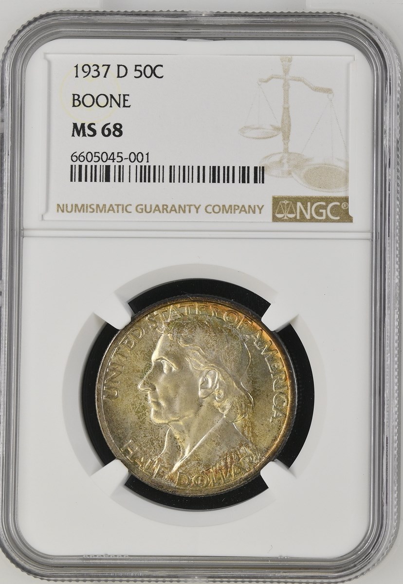 1937 D BOONE 50C MS | Coin Explorer | NGC