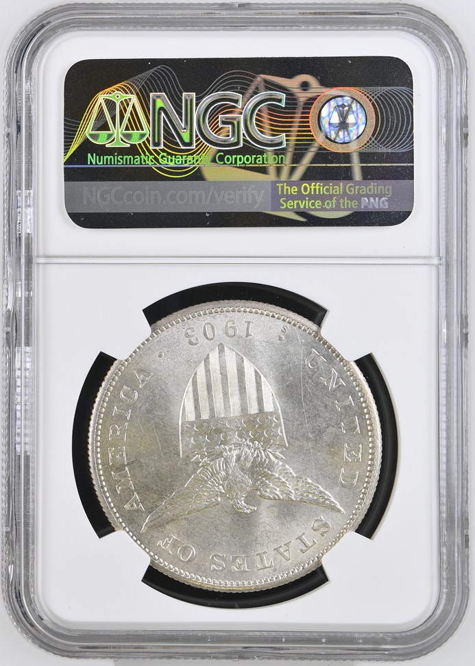 1903 S USA-PHIL PESO MS | Coin Explorer | NGC