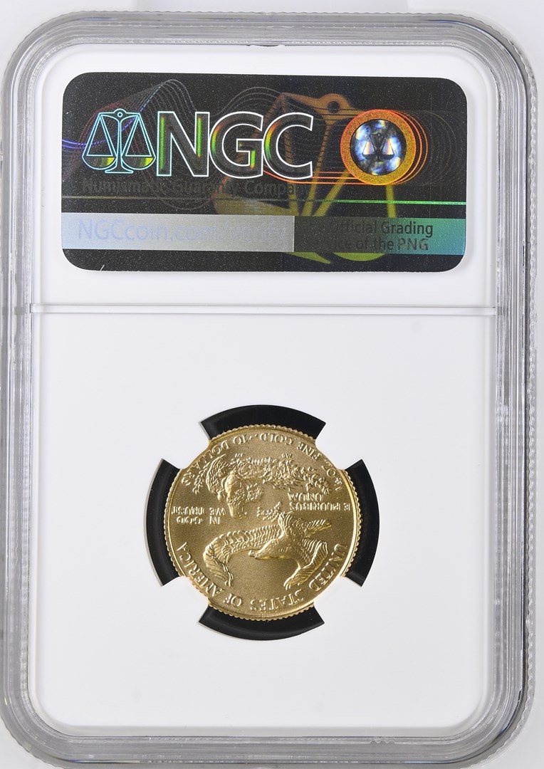 1988 EAGLE G$10 MS | Coin Explorer | NGC