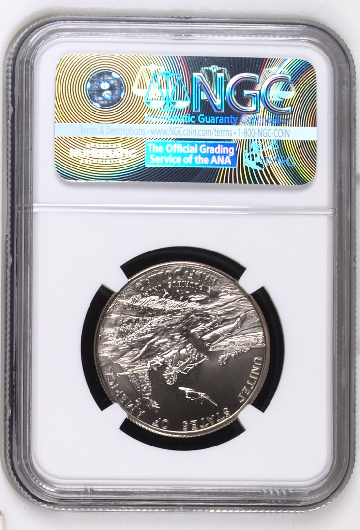 1991-1995 P World War II Anniversary 50C MS | Coin Explorer | NGC