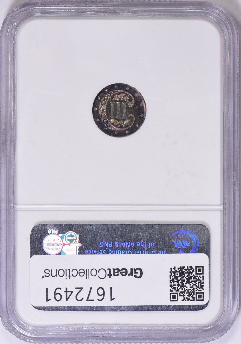 1864 3CS MS | Coin Explorer | NGC