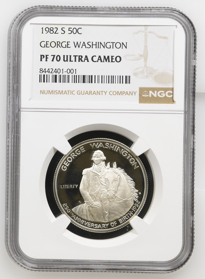 1982 S GEORGE WASHINGTON 50C PF | Coin Explorer | NGC
