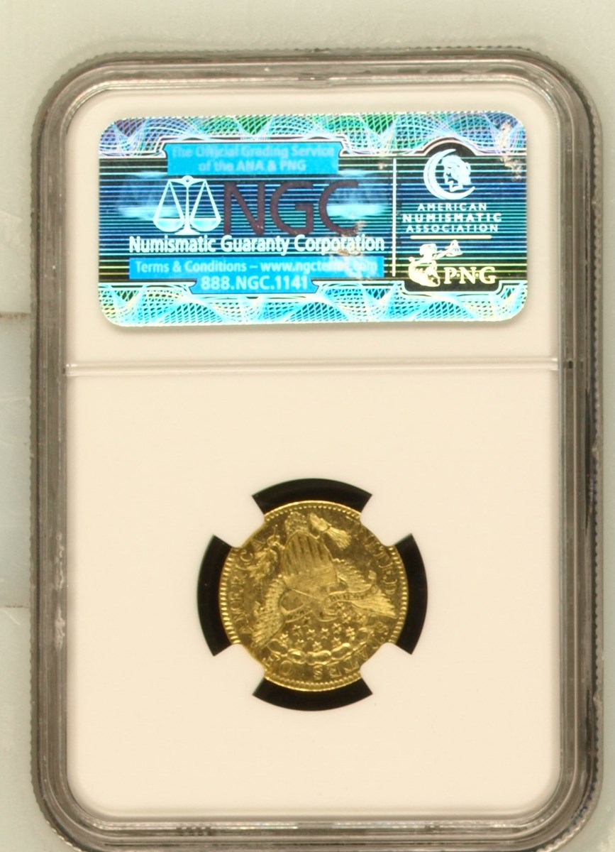 ★激レア★JubileeHead★NGC鑑定/MS62+★1SOV 1843 D $2.5 MS | Coin Explorer | NGC