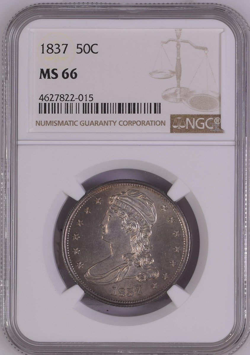 1837 50C MS | Coin Explorer | NGC