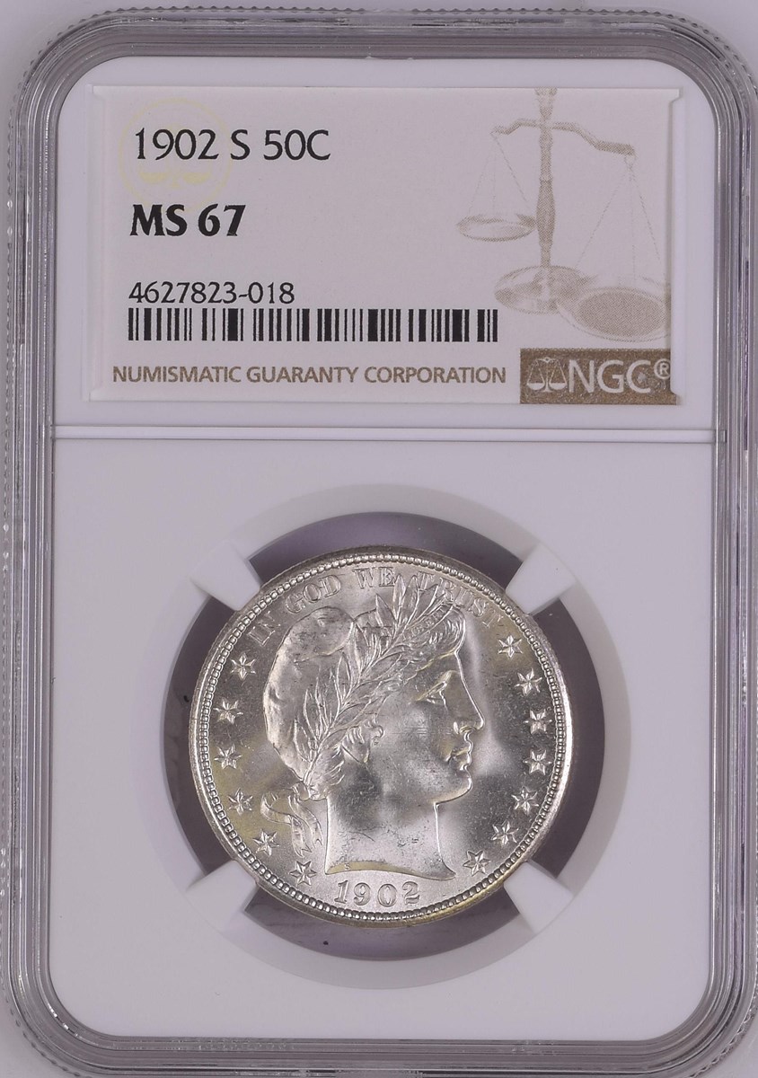 1902 S 50C MS | Coin Explorer | NGC