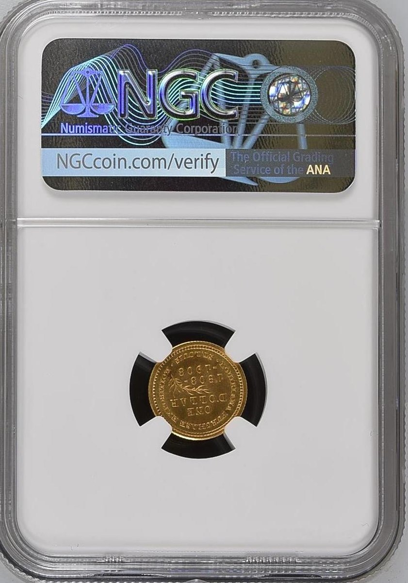 1903 JEFFERSON LOUISIANA PURCHASE G$1 MS | Coin Explorer | NGC