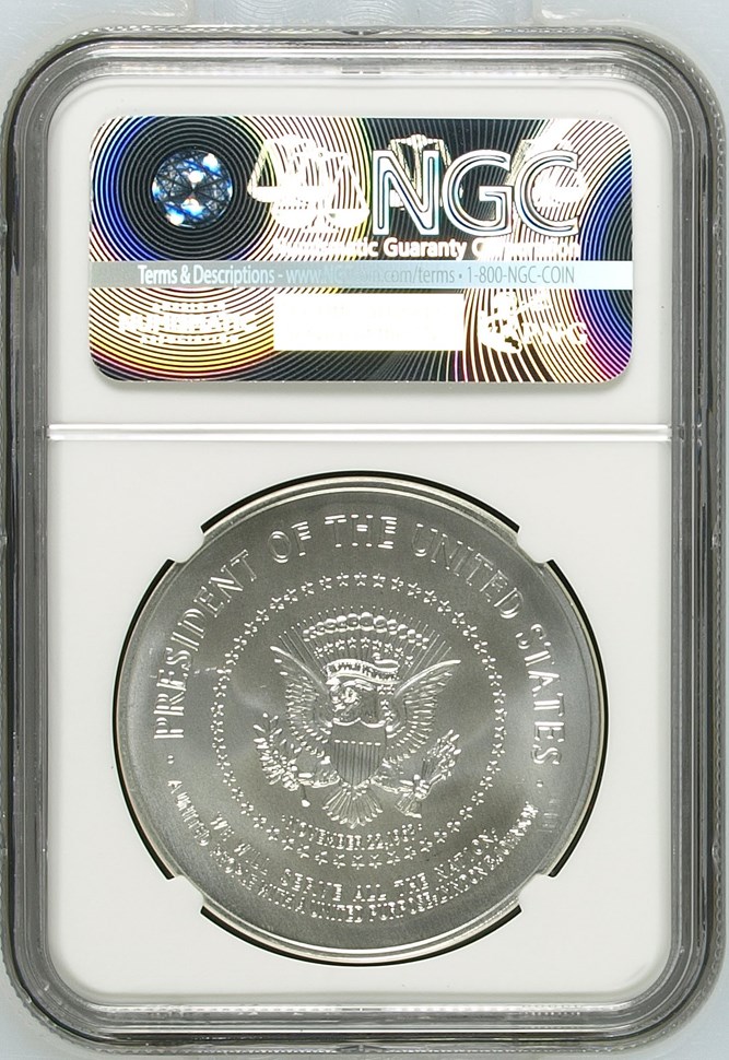 2015) 1oz SILVER LYNDON B. JOHNSON MEDAL MS | Coin Explorer | NGC
