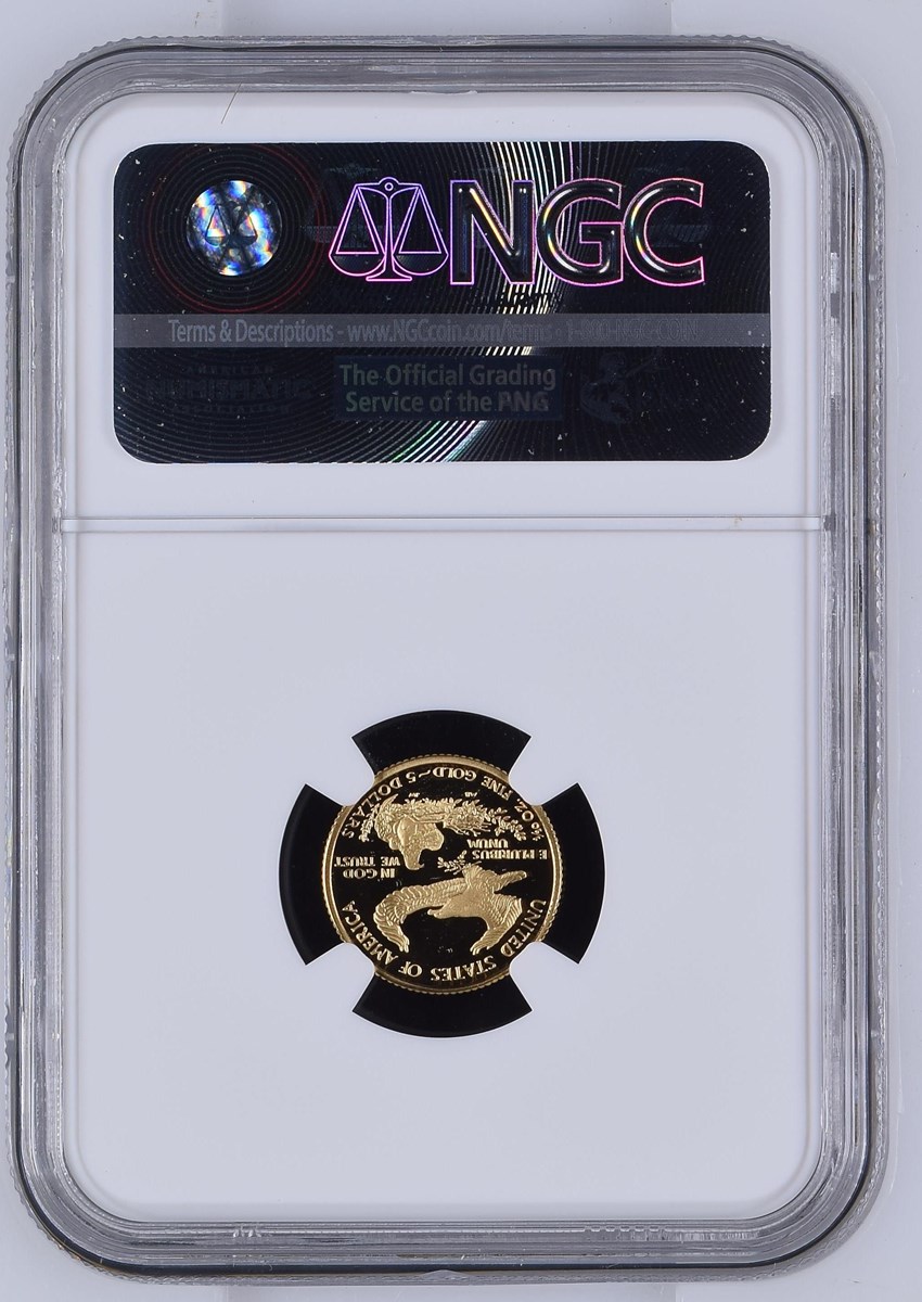 2005 W EAGLE G$5 PF | Coin Explorer | NGC