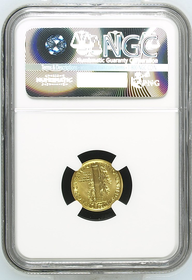 超レア！ 2016年 24金 ダイム金貨 1/10オンス モイ サイン入り 2016 W 24K GOLD 1/10oz 10C SP | Coin Explorer | NGC