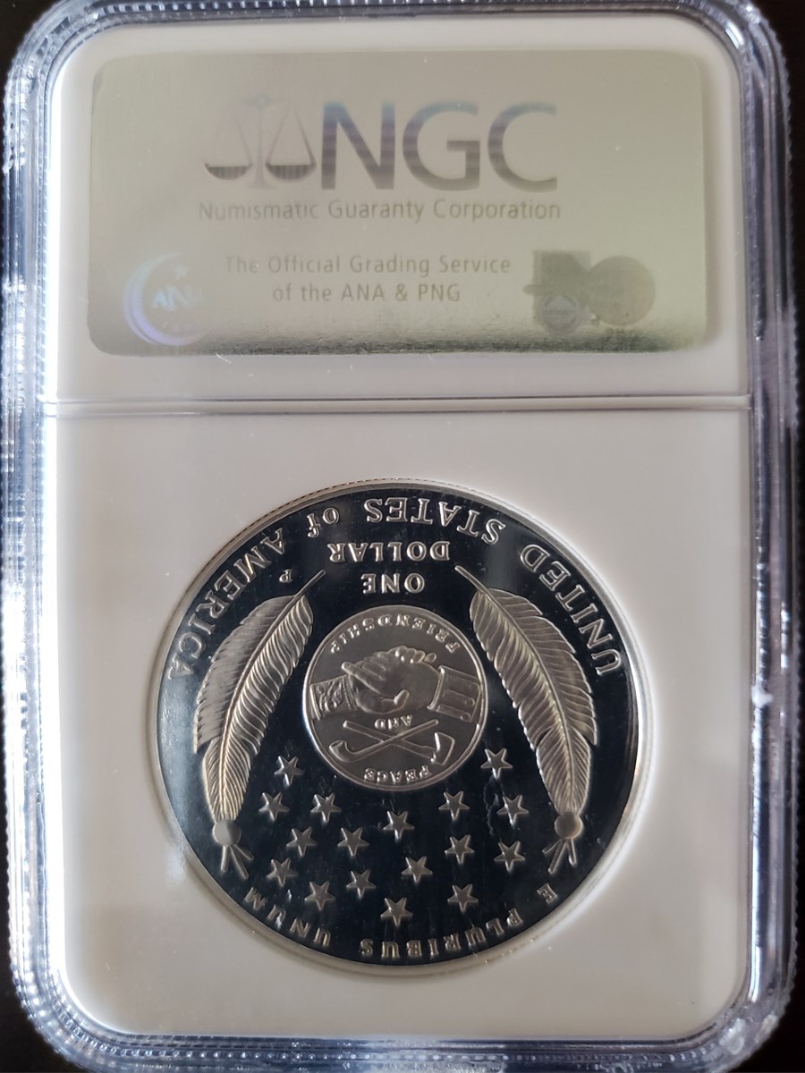 2004 P LEWIS & CLARK EXPEDITION S$1 PF | Coin Explorer | NGC